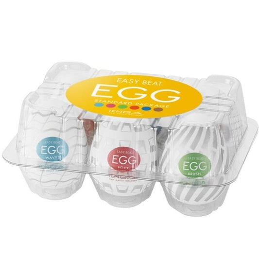 TENGA - EASY BEAT MASTURBATOR EGG PACK 6 EINHEITEN