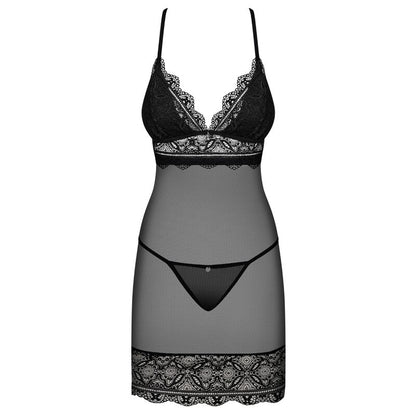 OBSESSIVE - RENELIA CHEMISE AND Thong S/M