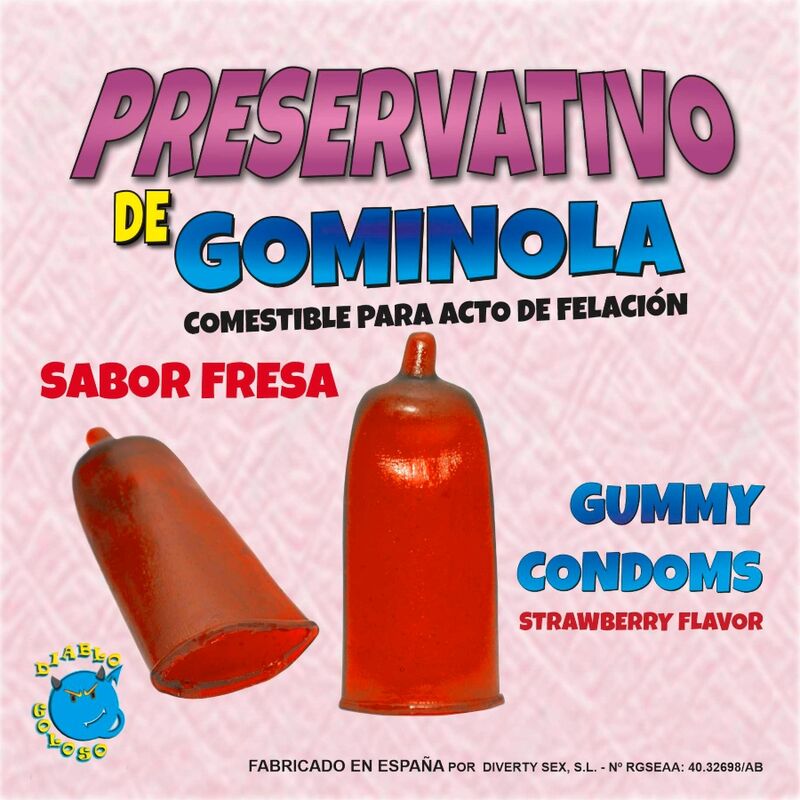 DIABLO PICANTE ? ERDBEER-GUMMI-KONSERVIERUNGSMITTEL