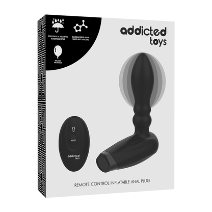 ADDICTED TOYS - AUFBLASBARER FERNBEDIENUNGSSTECKER - 10 VIBRATIONSMODI