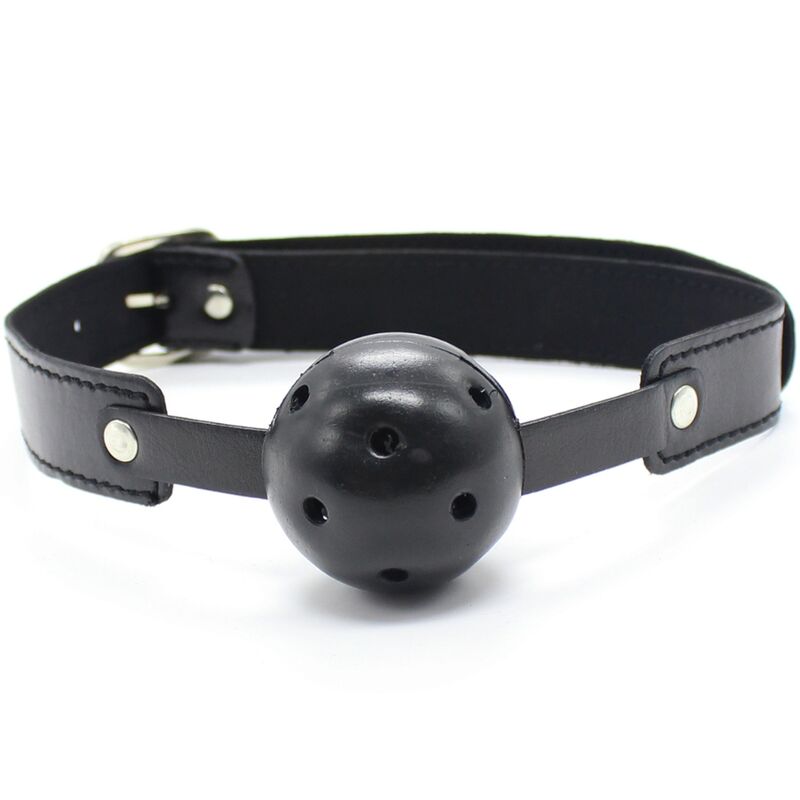 OHMAMA FETISH BREATHABLE BALL GAG BLACK