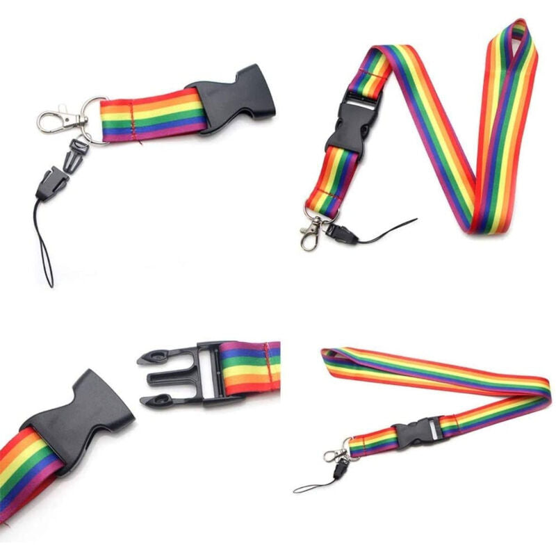 PRIDE - LGBT-FLAGGEN-SCHLÜSSELBAND