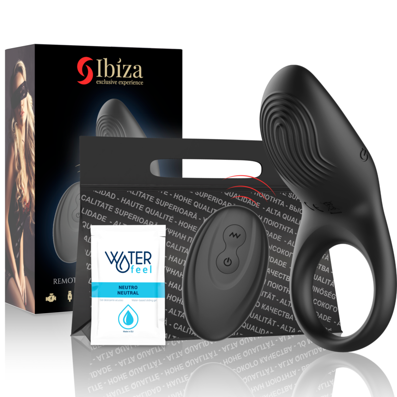 IBIZA - FULL CONTACT VIBRATION RING WITH REMOTE CONTROL