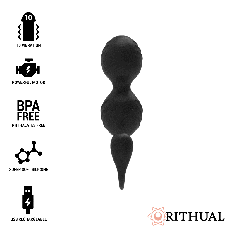 RITHUAL - NISHA - RECHARGEABLE VIBRATING KEGELBALL ORCHID