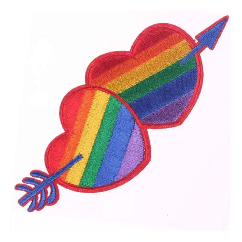 PRIDE - LGBT-FLAGGE HERZ AUFNHER