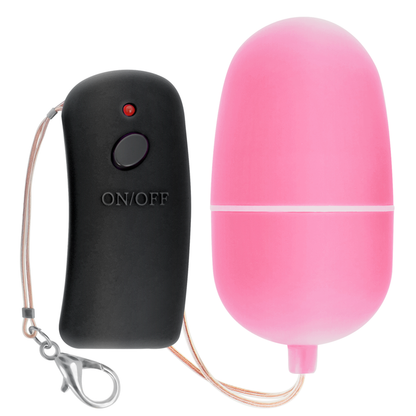 ONLINE - VIBRATING EGG WITH PINK REMOTE CONTROL