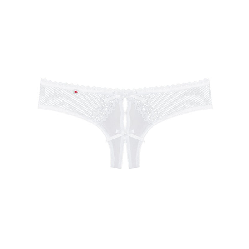 OBSESSIVE - ALABASTRA THONG TOP WHITE S/M
