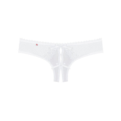 OBSESSIVE - ALABASTRA PANTIES SEXY TOP WHITE L/XL