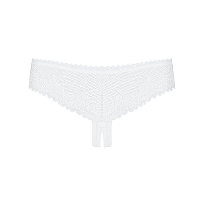 OBSESSIVE - ALABASTRA PANTIES SEXY TOP WHITE L/XL
