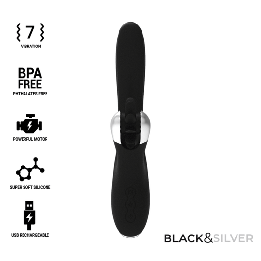 BLACK&SILVER - BUNNY JOHNNY VIBRIERENDE VIBRATION