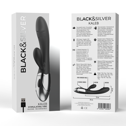 BLACK&SILVER - KALEB STIMULIERENDE VIBE