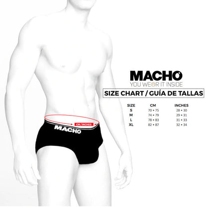 MACHO - MX24RN SLIP RED S