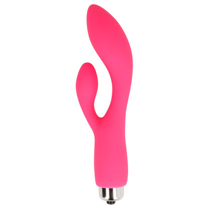 OHMAMA - VIBRATOR MIT KANINCHEN 12,5 CM ROSA