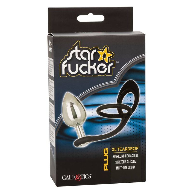 CALEXOTICS - STAR FUCKER XL TEARDROP PLUG