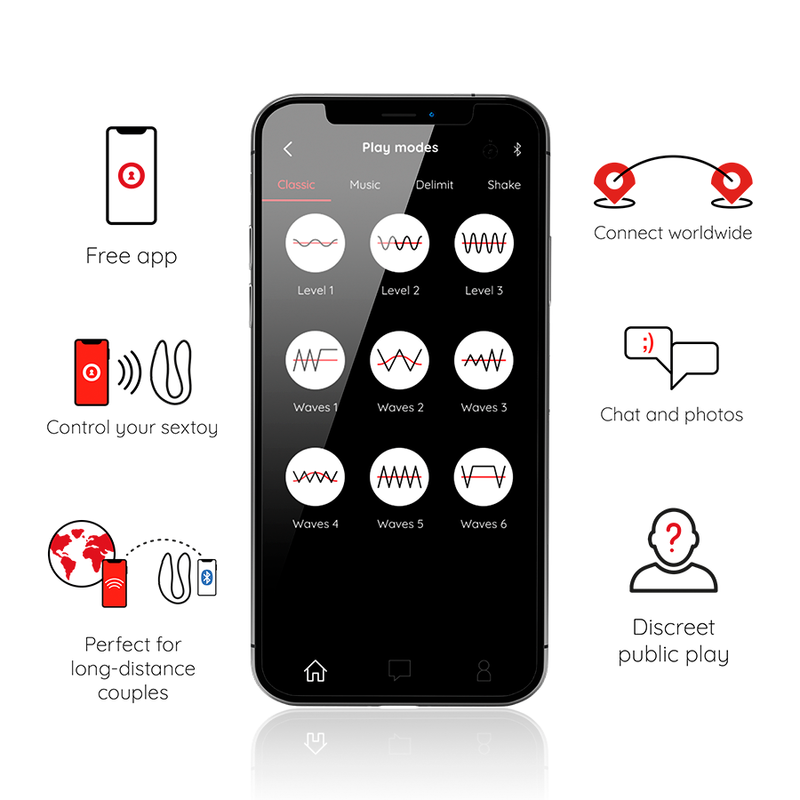 ONINDER - LISBOA G-SPOT AND CLITORAL STIMULATOR BLACK - FREE APP