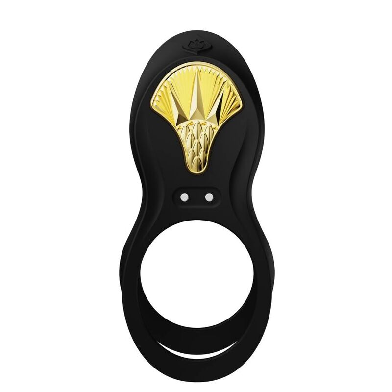 ZALO - BAYEK VIBRATING COUPLE RING BLACK