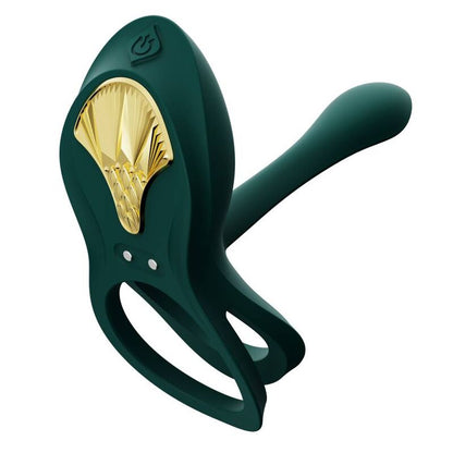 ZALO - BAYEK VIBRATING COUPLE RING GREEN