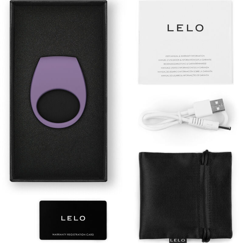 LELO - GATE 3 VIOLET VIBRATOR RING