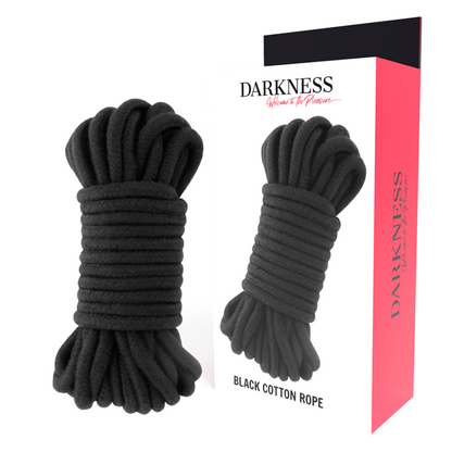 DARKNESS - JAPANISCHES SEIL 5 M SCHWARZ