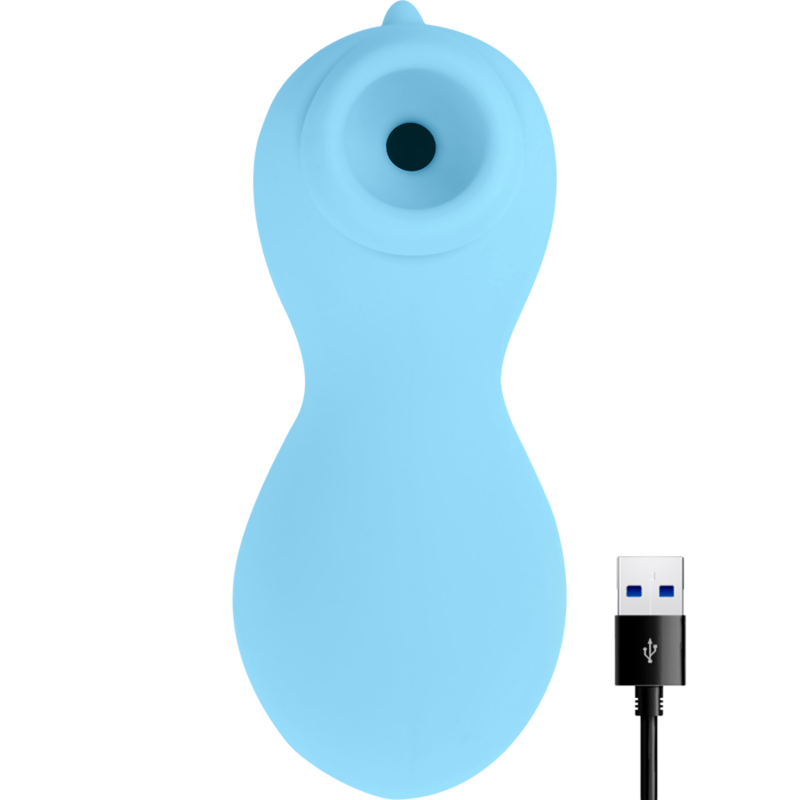 OHMAMA - STIMULATOR SUCTION CUP WITH BLUE DRAGON WAVES