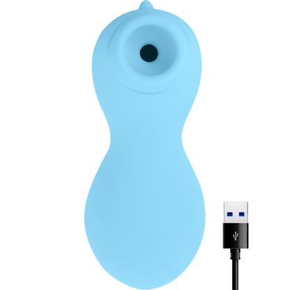 OHMAMA - STIMULATOR SUCTION CUP WITH BLUE DRAGON WAVES