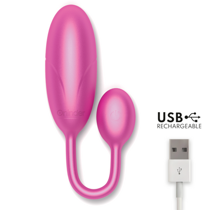 ONINDER - DENVER VIBRATION EGG PINK 7 X 2.7 CM FREE APP