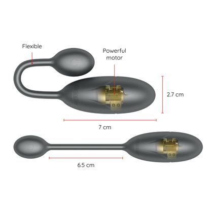 ONINDER - DENVER VIBRATION EGG PINK 7 X 2.7 CM FREE APP