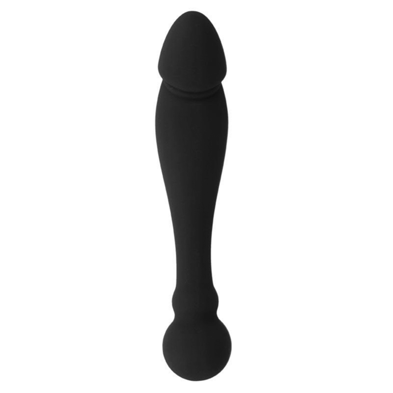 BLACK&SILVER - KARL G-PUNKT-STIMULIERENDER DILDO 18 CM