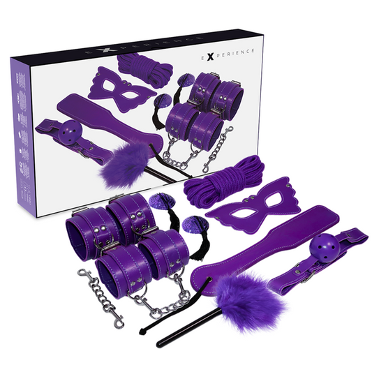 EXPERIENCE - BDSM-FETISCH-KIT LILA SERIE