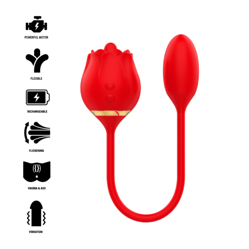 MIA - VIENNA DOUBLE PLEASURE-LICKING + VIBRATING EGG