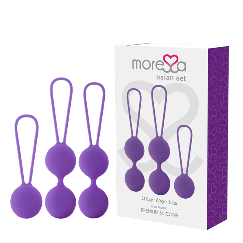MORESSA - OSIAN SET PREMIUM PURPLE SILICONE