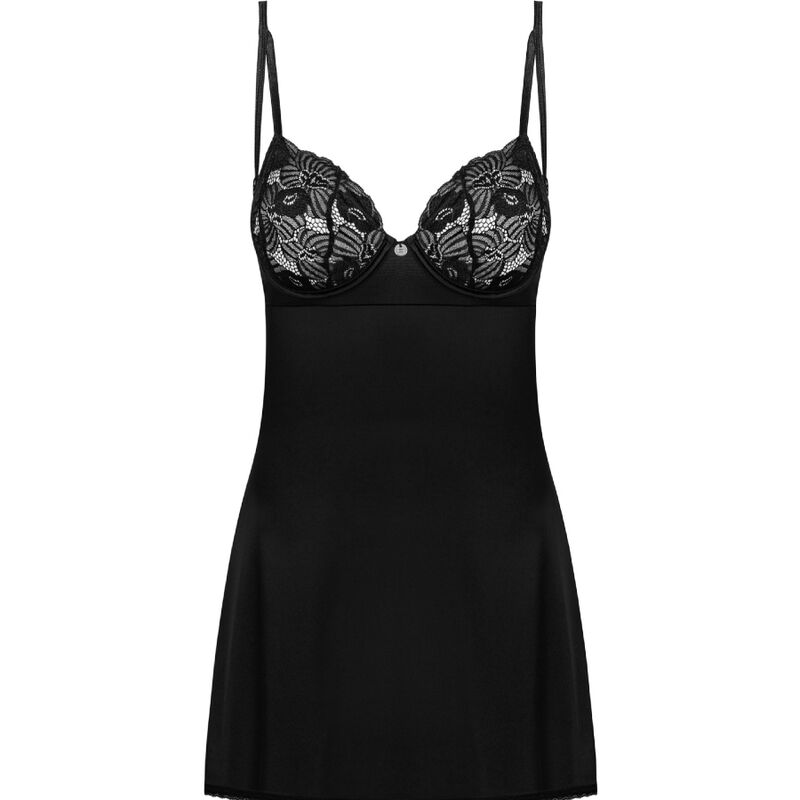 OBSESSIVE - SERENA LOVE CHEMISE &amp; TANGA XS/S