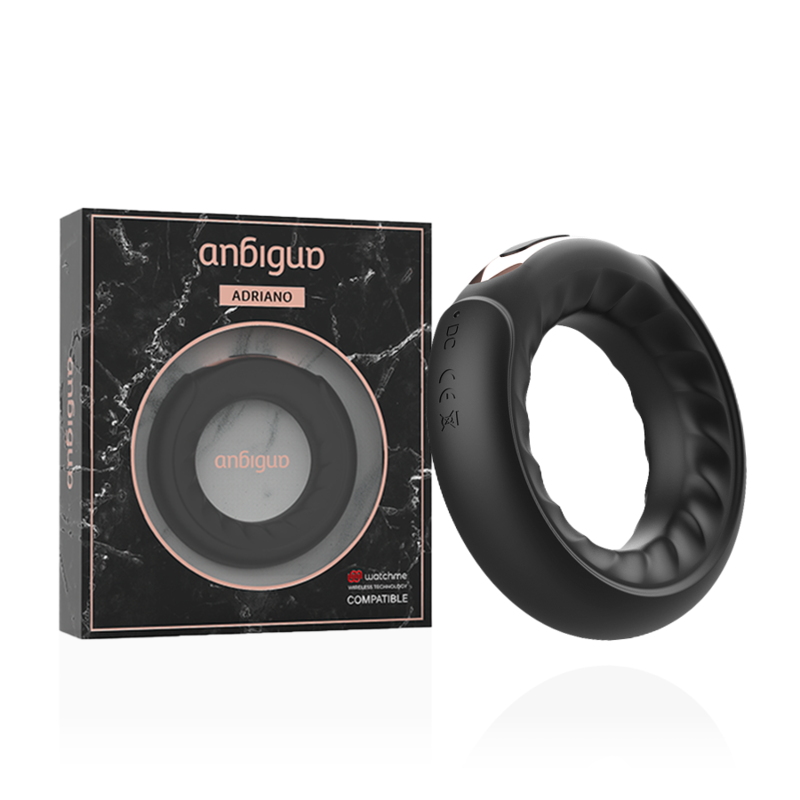 ANBIGUO - VIBRATION RING ADRIANO, COMPATIBLE WITH WATCHME WIRELESS TECHNOLOGY