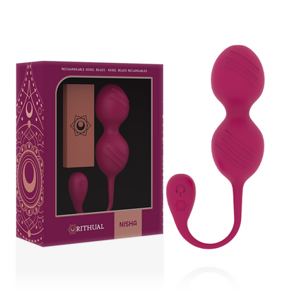 RITHUAL - NISHA - RECHARGEABLE VIBRATING KEGELBALL ORCHID