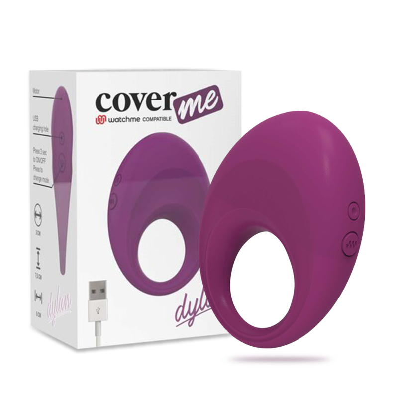 COVERME - WIEDERAUFLADBARER RING VON DYLAN, KOMPATIBEL MIT DER DRAHTLOSEN WATCHME-TECHNOLOGIE