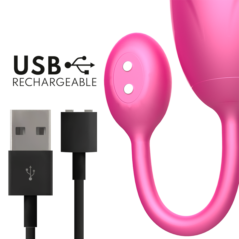 ONINDER - DENVER VIBRATION EGG PINK 7 X 2.7 CM FREE APP