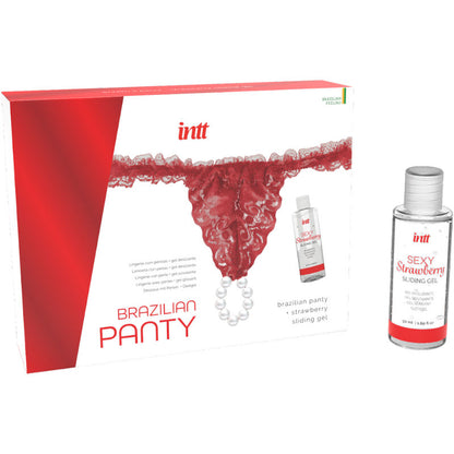 INTT RELEASES - BRASILIANISCHES ROTES HÖSCHEN MIT PERLEN UND SCHMIERGEL 50 ML