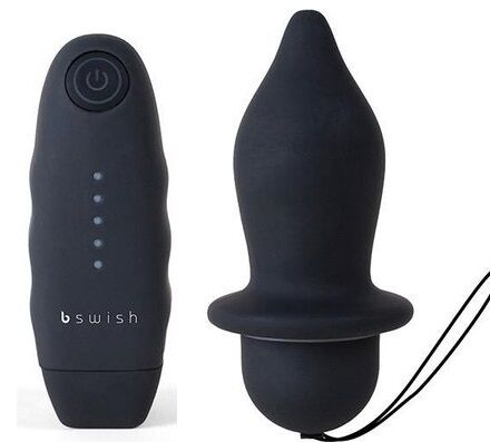 B SWISH - BFILLED CLASSIC VIBRATING PLUG SCHWARZ