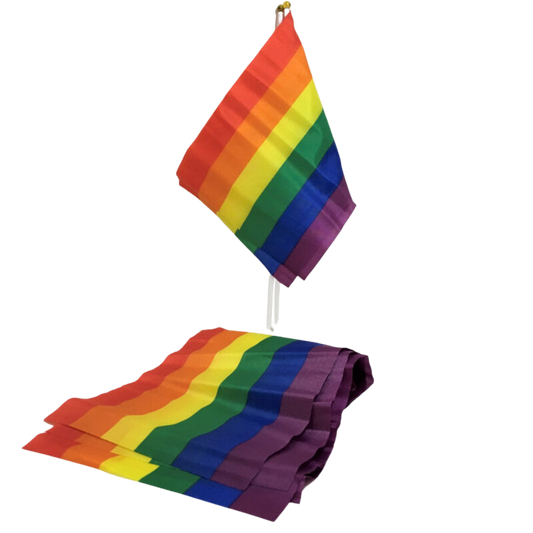 PRIDE - LGBT-FLAGGE, KLEINE FLAGGE, BANNER