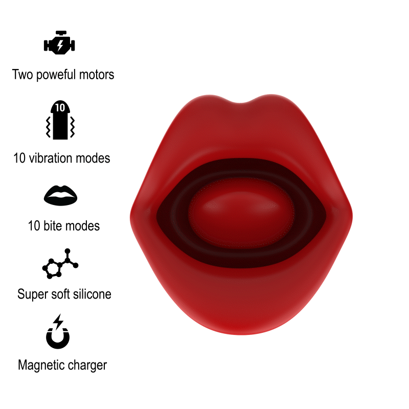 MIA - SICILIA DOUBLE PLEASURE VIBRATING + BITE
