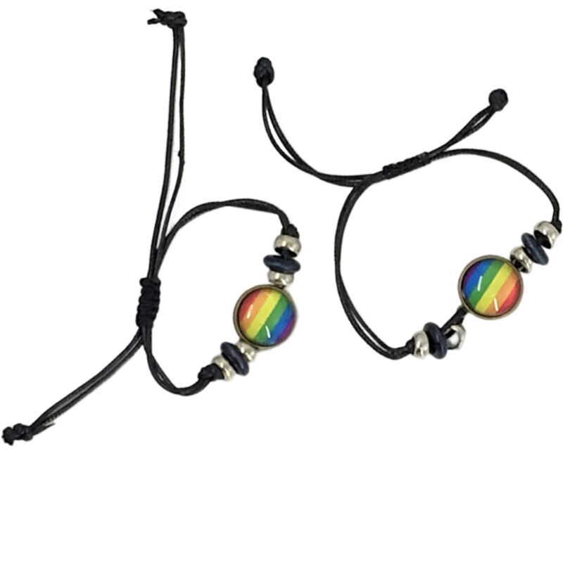 PRIDE - LGBT-FLAGGE MITTELKREISARMBAND