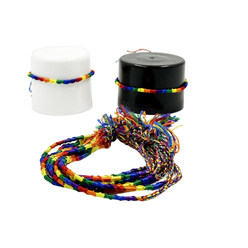 PRIDE - FEINFADEN-LGTB-FLAGGENARMBAND