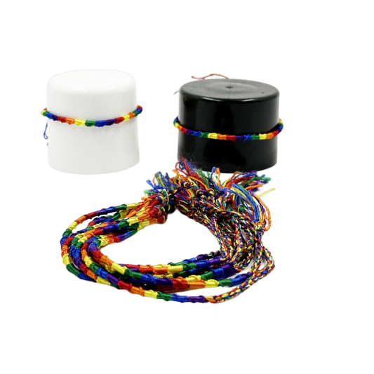 PRIDE - FEINFADEN-LGTB-FLAGGENARMBAND