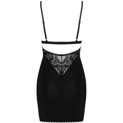 OBSESSIVE - MADERRIS CHEMISE &amp; TANGA XS/S