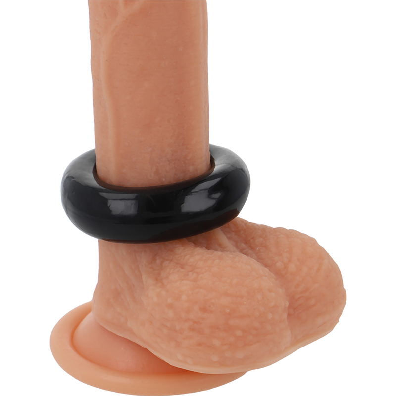 POWERING - SUPER FLEXIBLE AND RESISTANT PENIS RING 5.5 CM PR06 BLACK