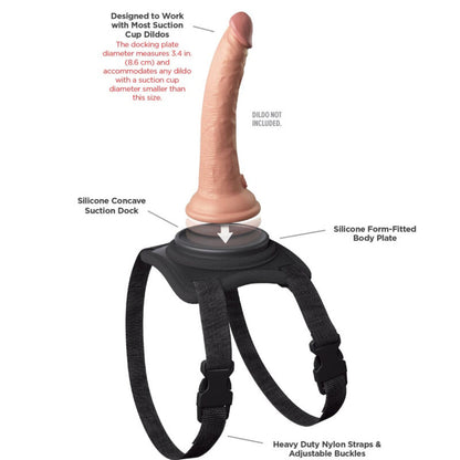 PIPEDREAMS - BODY DOCK LAP STRAP HARNESS