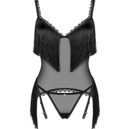 OBSESSIVE - SHERILA CORSET &amp; THONG XS/S