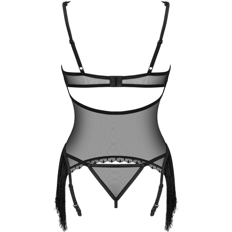OBSESSIVE - SHERILA CORSET &amp; THONG XS/S
