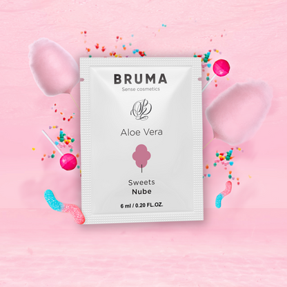 BRUMA - ALOE VERA LUBRICANT COTTON CANDY FLAVOR 6 ML