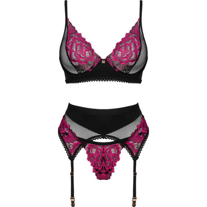 OBSESSIVE - ROSENTY SET THREE PIECE XS/S